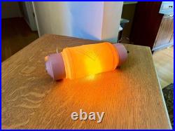 Vtg Art Deco Headboard Lamp Pink Glass Headboard Lamp Art Deco Reading Lamp