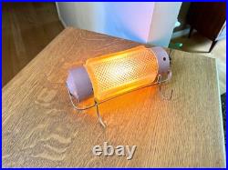 Vtg Art Deco Headboard Lamp Pink Glass Headboard Lamp Art Deco Reading Lamp
