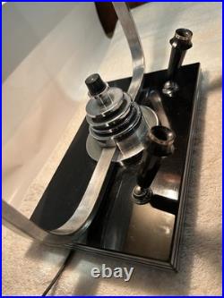 Vtg Art Deco Markel Machine Age Deco Desk Lamp