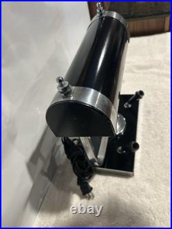 Vtg Art Deco Markel Machine Age Deco Desk Lamp