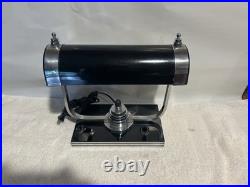 Vtg Art Deco Markel Machine Age Deco Desk Lamp