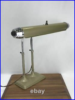 Vtg Atomic Desk Lamp Mid Century Modern Sputnik Industrial Art Deco 30s 40s 50s