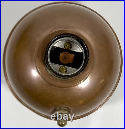 Vtg CHASE Copper GLOW Lamp Light Ruth Gerth Orb Art Deco 1931 Antique Rare WORKS