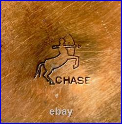 Vtg CHASE Copper GLOW Lamp Light Ruth Gerth Orb Art Deco 1931 Antique Rare WORKS