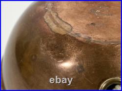 Vtg CHASE Copper GLOW Lamp Light Ruth Gerth Orb Art Deco 1931 Antique Rare WORKS