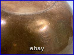 Vtg CHASE Copper GLOW Lamp Light Ruth Gerth Orb Art Deco 1931 Antique Rare WORKS