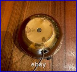 Vtg CHASE Copper Glow Lamp Light Ruth Gerth Orb Art Deco 1930's Antique Rare