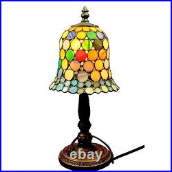 Vtg Casa Padrino Art Deco Tiffany Style Stained Glass Table Lamp Art Deco 14