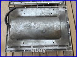 Vtg Holophane MCM Art Deco Ceiling Wall Sconce Lamp Light Industrial Chrome