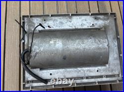 Vtg Holophane MCM Art Deco Ceiling Wall Sconce Lamp Light Industrial Chrome