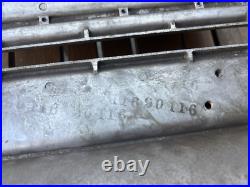 Vtg Holophane MCM Art Deco Ceiling Wall Sconce Lamp Light Industrial Chrome