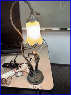 Vtg. J. B. Hirsch Co. Collection Francaise Pierrette Lamp Harlequin Clown Art Deco