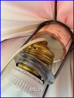 Vtg Lady Half Doll Lamp Art Deco Marilyn Monroe table lamp Glowing Dress