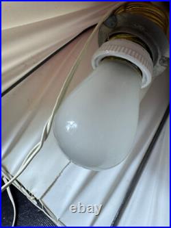 Vtg Lady Half Doll Lamp Art Deco Marilyn Monroe table lamp Glowing Dress