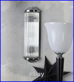 Wall Lamp Bauhaus Lamp Art Deco Wall Lamp Cinema Light Glass Lamp