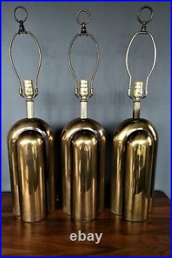 Westwood Industries Brass Mid Century Modern Art Deco Style Lamps