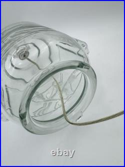 Wilhelm Hunt Diederich Art Deco Lamp Etched Nude Man With Dogs Hunting Wilhelm Hunt Diederich Art Deco Lamp Etched Nude Man With Dogs Hunting