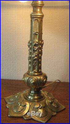 Wonderful French Art Deco Table Lamp 1925 Signed E. Viarmé France