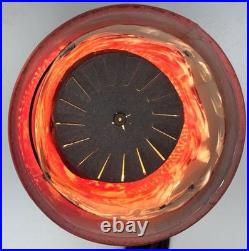 Works GREAT? Antique 1930 FOREST FIRE SCENIC IN MOTION Lamp Works Action Scene