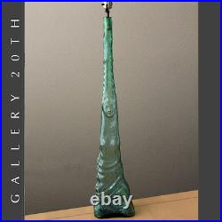 Wow! Italian Figural Woman Glass Orig Art Deco Lamp! Vtg MID Century Murano 60s