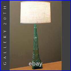 Wow! Italian Figural Woman Glass Orig Art Deco Lamp! Vtg MID Century Murano 60s