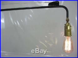 XXXL Lampe 95cm Art Deco Stil Industrie Design Wandlampe Schwenkbarer Ausleger