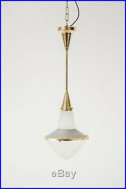Zeiss Ikon by Adolf Meyer Bauhaus Art Deco Lamp, Germany, circa 1930s