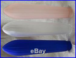 Zeppelin airplane lamp replacement globe 1930 model art deco shade pink glass US